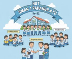 HUT KE-32 SMAN 1 PADANGRATU